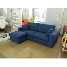 Blue Color Fabric Sofa, Modern Sofa, Home Furniture (S055)